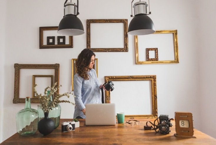 Decoração com Quadros